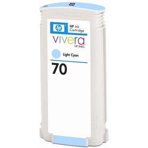 Original HP No. 70 Light Cyan Ink Cartridge 130ml