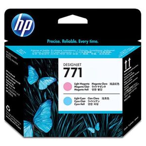 Original HP No.771 Light Magenta & Light Cyan Printhead