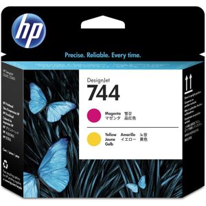 Original HP 744 Magenta and Yellow Printead Cartridge