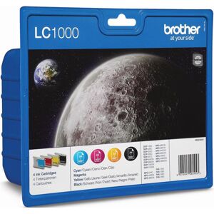 Original Brother LC1000 Multipack BCMY