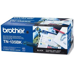 Original Brother TN-135BK Black Toner Cartridge
