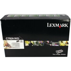 Original Lexmark C792A1KG Black Toner Cartridge