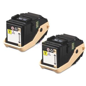 Original Epson C13S050606 Yellow High Capacity Toner Cartridges (2