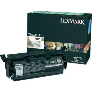 Original Lexmark 0T650A11E Black Return Program Toner Cartridge