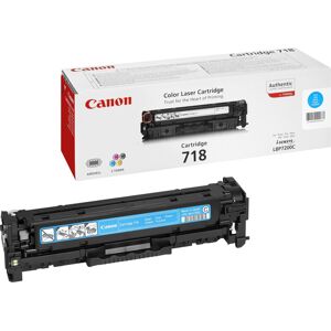 Original Canon 718 Cyan Toner Cartridge Original Canon 718 Cyan Toner Cartridge