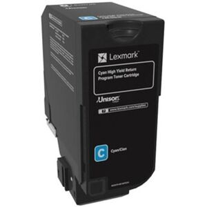 Lexmark 74C2HC0 Cyan High Capacity Toner - Printer Cartridge Lexmark 74C2HC0 Cyan High Capacity Toner - Printer Cartridge