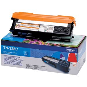 Original Brother TN328C Cyan Toner Cartridge Original Brother TN328C Cyan Toner Cartridge