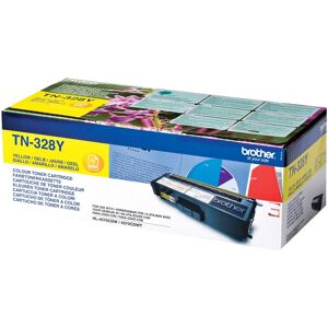 Original Brother TN328Y Yellow Toner Cartridge Original Brother TN328Y Yellow Toner Cartridge