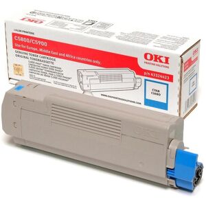 OKI 43324423 Cyan Toner Cartridge - Printer Accessory OKI 43324423 Cyan Toner Cartridge - Printer Accessory