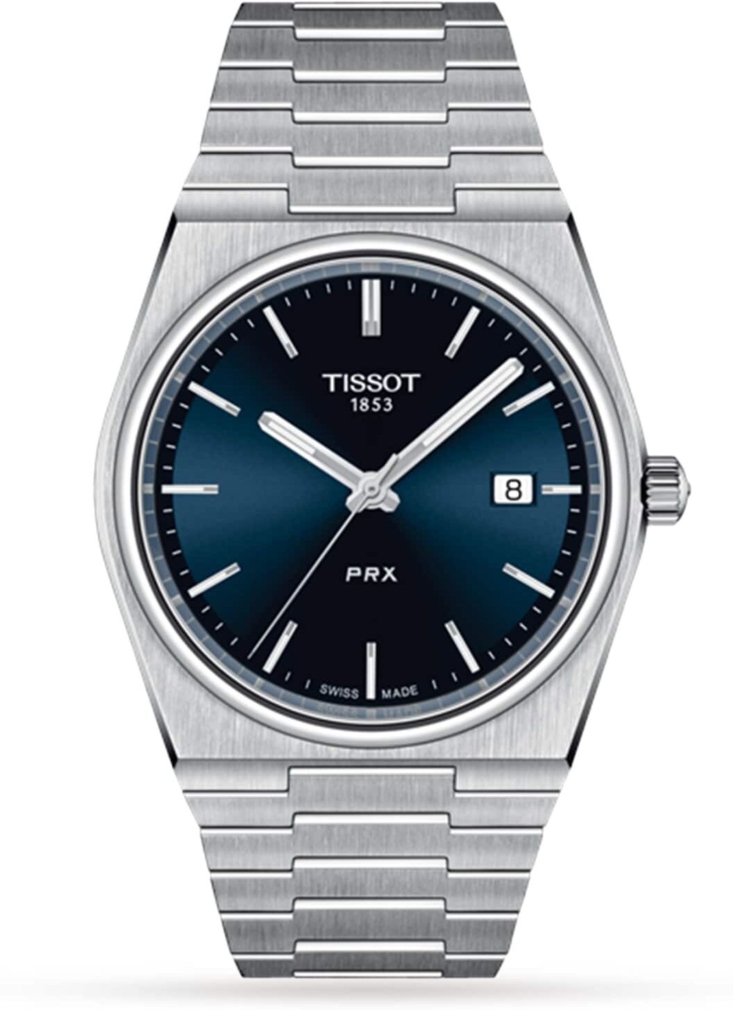 Tissot T-Classic PRX 40mm Mens Watch Blue