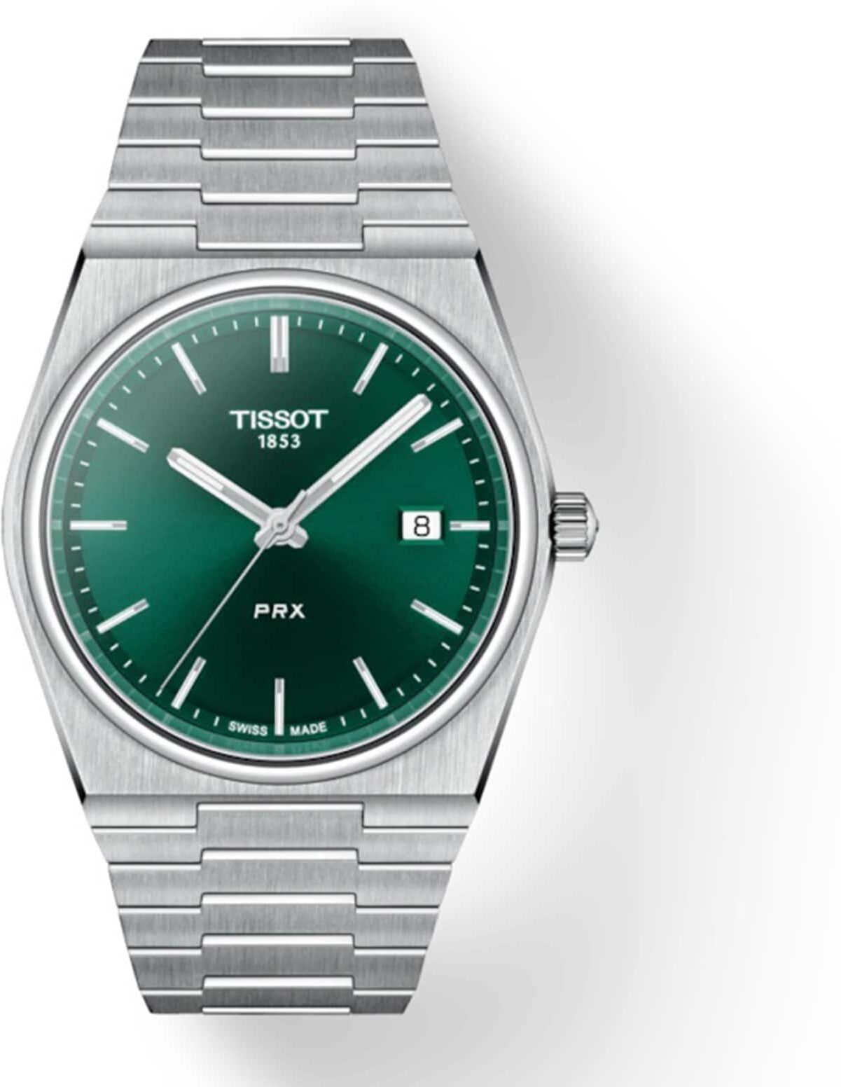 Tissot T-Classic PRX 40mm Mens Watch Green