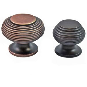 Cast in Style Beehive Cabinet Knob - Aged Bronze Finish