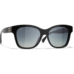 CHANEL Rectangular Sunglasses CH5482H Black/Grey Gradient - Black/Grey Gradient - Female