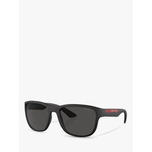 Prada PS 01US Men's Active D-Shape Sunglasses, Black - Black - Male