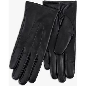 totes 3 Point Leather Smartouch Gloves - Black - Male - Size: S