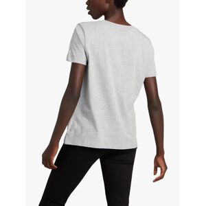 Tommy Hilfiger Heritage Organic Cotton Logo T-Shirt  - Light Grey - Size: Large
