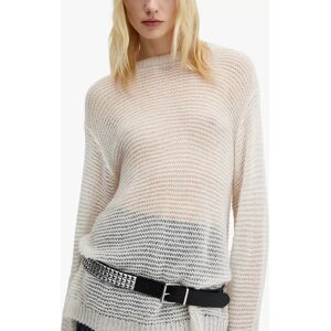 Mango Grumpi Knitted Jumper, Light Beige - Light Beige - Female - Size: L