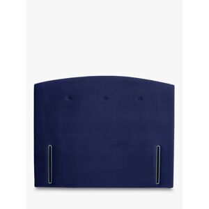 John Lewis Grace Full Depth Upholstered Headboard, Double  - Opulence Royal Blue