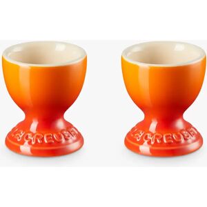 Le Creuset Stoneware Egg Cups, Set of 2 - Volcanic - Unisex