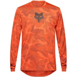 Fox Clothing Ranger Tru Dri Long Sleeve MTB Cycling Jersey Blood Orange Fox Clothing Ranger Tru Dri Long Sleeve MTB Cycling Jersey Blood Orange