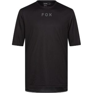Fox Clothing Ranger Wordmark Short Sleeve MTB Cycling Jersey Black Fox Clothing Ranger Wordmark Short Sleeve MTB Cycling Jersey Black