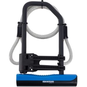 Oxford Patrol 1.0 Duo Bike U-Lock Black/Blue Oxford Patrol 1.0 Duo Bike U-Lock Black/Blue