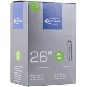 Schwalbe AV14 Extra Light 26" Inner Tube 40mm Schrader AV Valve Schwalbe AV14 Extra Light 26" Inner Tube 40mm Schrader AV Valve