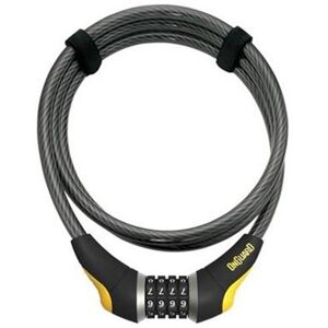 OnGuard Akita Combo Cable Lock Black OnGuard Akita Combo Cable Lock Black