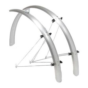 Oxford Standard Wide Full Length Mudguard Set - 700c/27 inch Silver Oxford Standard Wide Full Length Mudguard Set - 700c/27 inch Silver