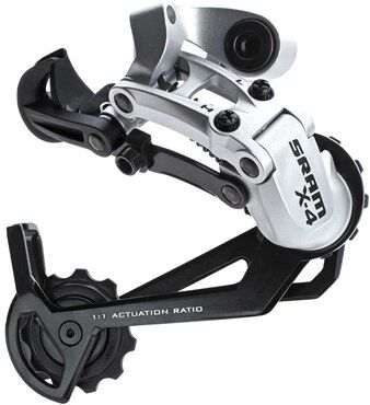 SRAM X4 Rear Derailleur Long Cage 7/8 Speed Black