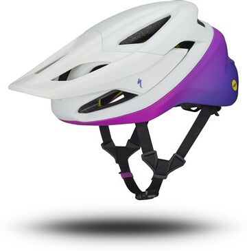 Specialized Camber Mips MTB Mountain Cycling Helmet White Dune/Purple Orchid