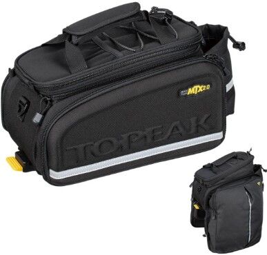 Topeak MTX Trunk Bag DXP with Pannier 2.0 Black
