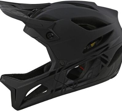 Troy Lee Designs Stage Full Face Mips MTB Mountain Bike Helmet Stealth Midnight
