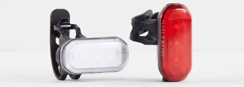 Trek Ion 50 R Flare R Metro Micro-USB Rechargeable Bike Light Set Black