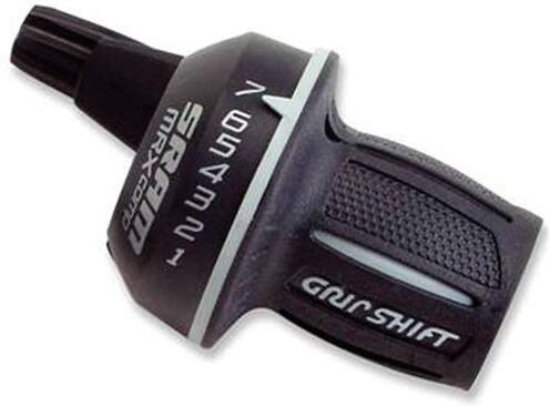 SRAM MRX Twist Shifter - 7 SpeedRear 2:1 fits Shimano Black