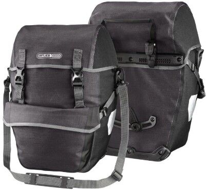 Ortlieb Bike Packer Plus Pannier Bags Granite/Black