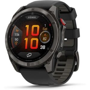 Garmin Fenix 8 Pro AMOLED Sapphire 51mm GPS Watch Sapphire/Carbon Gray Ti/Black Garmin Fenix 8 Pro AMOLED Sapphire 51mm GPS Watch Sapphire/Carbon Gray Ti/Black