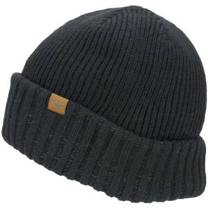 Sealskinz Bacton Waterproof Cold Weather Roll Cuff Beanie Black Sealskinz Bacton Waterproof Cold Weather Roll Cuff Beanie Black