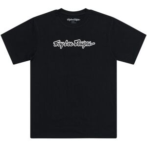 Troy Lee Designs Short Sleeve Tee Signature Black Troy Lee Designs Short Sleeve Tee Signature Black