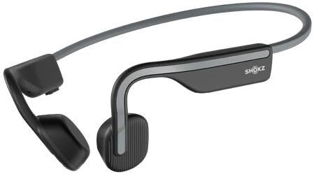 Shokz OpenMove Wireless Bone Conduction Sports Headphones Grey