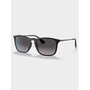 Unisex Ray-Ban Chris Sunglasses in Matte Black  - Black