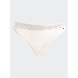 Tommy Jeans Women's Thong in Ivory  - White - Size: Large
