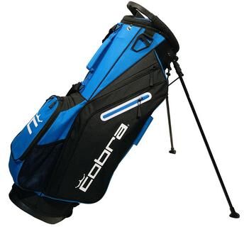 Cobra Signature Golf Stand Bag - Bright White/Black/Electric Blue