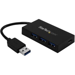 StarTech.com 4 Port USB 3.0 Hub - USB-A to USB-C & 3x USB-A SuperSpeed 5Gbps - Self or USB Bus Powered - USB 3.1 Gen 1 BC 1.2 Charging Hub - 4 Port USB 3.0 hub - USB