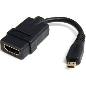 StarTech.com 5in High Speed HDMI Adapter Cable - HDMI to HDMI Micro - F/M - HDMI for Audio/Video Device