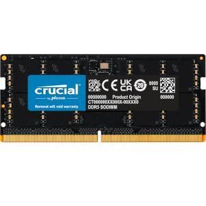 Crucial 32GB DDR5 4800Mhz CL40 SODIMM Memory (RAM) Module