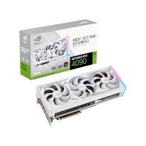ASUS NVIDIA GeForce RTX 4090 ROG Strix OC White Edition 24GB GDDR6X Graphics Card