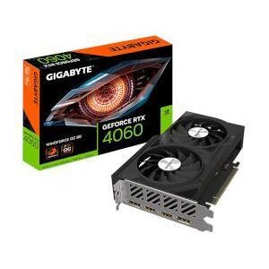 GIGABYTE NVIDIA GeForce RTX 4060 Windforce OC 8GB GDDR6 Graphics Card