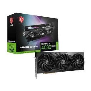 MSI NVIDIA GeForce RTX 4080 SUPER Gaming X Slim 16GB GDDR6X Graphics Card