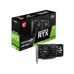 MSI NVIDIA GeForce RTX 3050 Ventus 2X OC 6GB GDDR6 Graphics Card